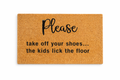 THE KIDS LICK THE FLOOR