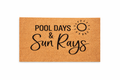 POOL DAYS & SUN RAYS