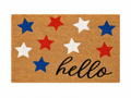 RED WHITE BLUE HELLO
