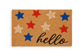 RED WHITE BLUE HELLO