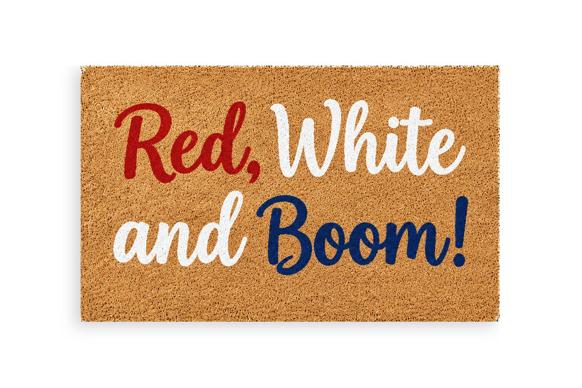RED WHITE AND BOOM!